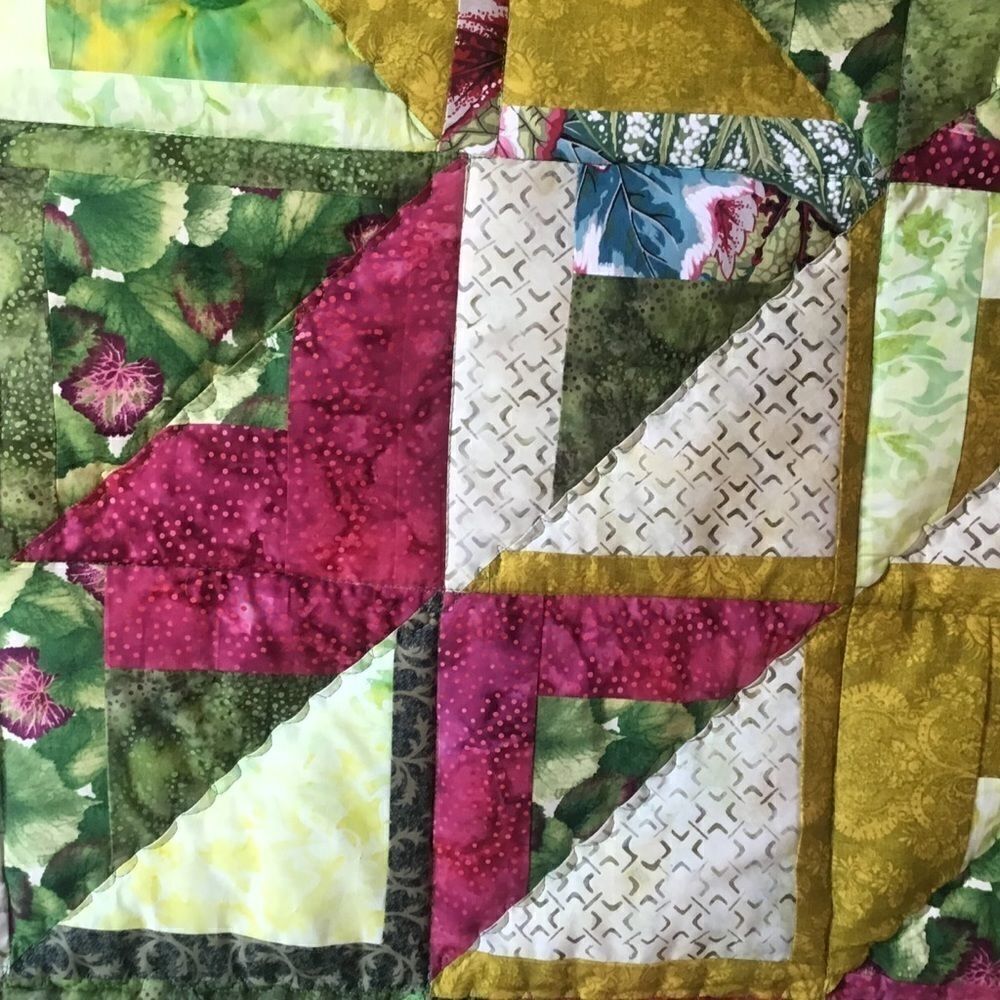 Modern Hand Crafted Quilt - Picture 2 of 15